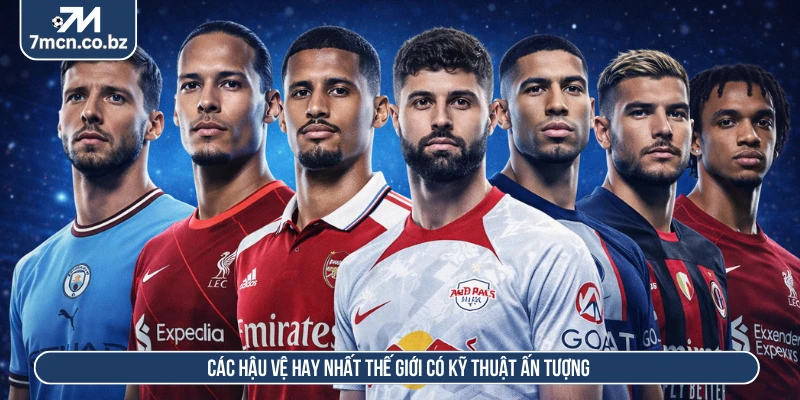 Các hậu vệ hay nhất thế giới có kỹ thuật ấn tượng